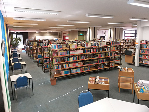 Bibliothek Gymnasium Meerbusch